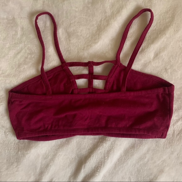 Burgundy Bralette - Picture 5 of 5